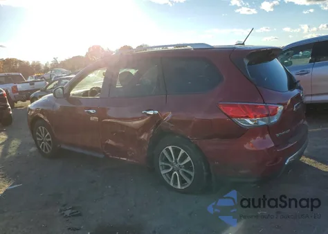 2015 Nissan Pathfinder S из США, поврежденный, VIN 5N1AR2MM9FC658955